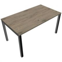 Table de bureau en pied carré de 25mm d'épaisseur Arial - Eol