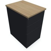 Caisson métal de bureau à 3 tiroirs P60 cm - Eol