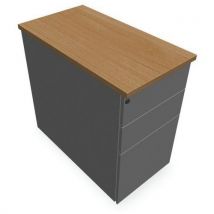 Caisson métal de bureau à 3 tiroirs P80 cm - Eol