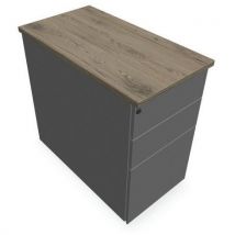 Caisson métal de bureau à 3 tiroirs P80 cm - Eol