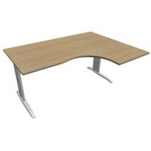 Bureau Compact asymmetrisch 90 graden 160 cm Idol - Eol