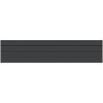Frontpaneel metaal 90 cm voor bureaublad 120 cm - Eol
