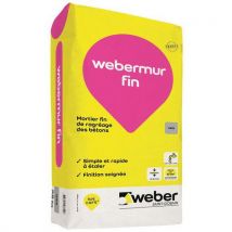 Betonmortel - Webermur fin - 25 kg