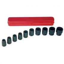 Jeu de 10 douilles 1/2'' - Rodac