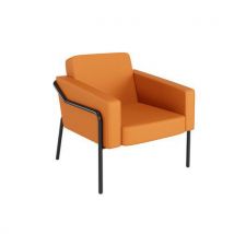 Imitatieleren fauteuil Medso, klassiek - Maat L - Meet by Paperflow