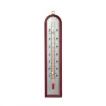 Thermometer Luxe voor binnen en buiten van natuurhout - Velamp