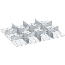 Set-indelingsmateriaal 36x27E (bxdxh) 612x459x50 mm - lista