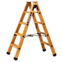Escabeau professionnel bois Double accès - Duarib