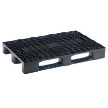 Pallet Medium Gerecycled Pe 800x1200 Monobloc - 3 Sleden., - MDM