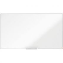 Tableau Blanc émaillé magnétique écran large - Impression Pro - Nobo
