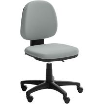 Bureaustoel Hoog Open - Stoffen Bekleding - Grijs, - Quadrifoglio