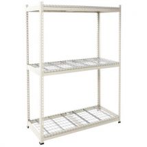 Rayonnage lourd Rapid 1 -Tablette grillagée- L1525 mm - Manutan Expert