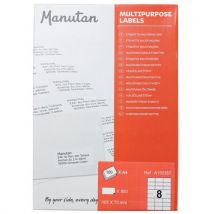 Étiquettes multifonction - Manutan Expert