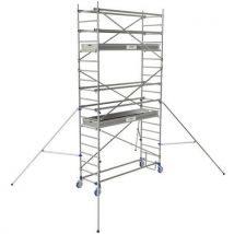 Échafaudage roulant Cross 250 aluminium - Tubesca