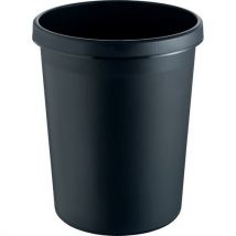 Prullenbak The German 45l Zwart, - Helit