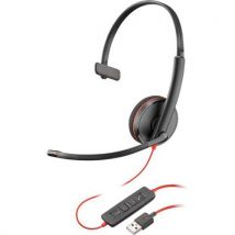 Headset mono mono microfoon bulk USB Blackwire C3210 - Poly
