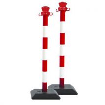 Afzetpaal ABS uit één stuk - set van 2 - Viso