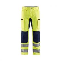 Pantalon de travail artisan avec stretch haute-visibilité - Blåkläder