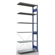 Schulte - Suivant Easy-fix Simple Face 2500x1000x400 Bleu Gris,