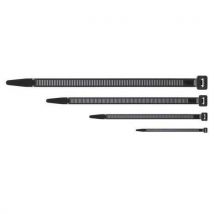 50 Pièces Collier De Cablage Plastique Noir 12,4 X 530,