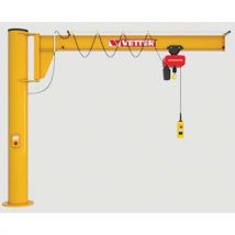 Vetter Krantechnik - Säulenschwenkkran Mit Geradem Ausleger - Tragkraft 250 Kg