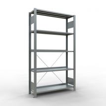 Regal Grundelement Einseitig Aristo-clip 1800 X 300 X 1000 Verzinkt,