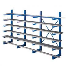 Schulte - Rayonnage Départ Quick-lang - Simple Face - 2000x3750x500mm,