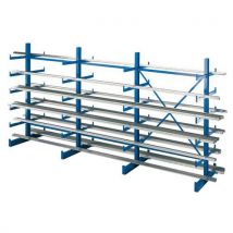Rayonnage Départ Quick-lang - Double Face - 2000x3750x1000mm,