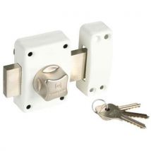 Verrieglung Alpha, Weißer Knopf - 40 Mm,