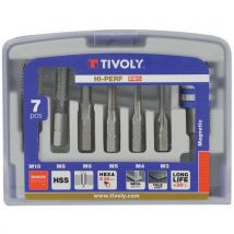 Coffret Tarauds Hss Shock Serie - Tivoly,
