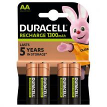 Wiederaufladbare Aa-batterie 1300 Mah - 4 Stück - Duracell,