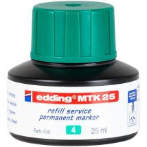 Recharge Encre Verte Marqueur Permanent Edding Mtk 25,