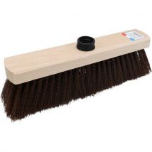 Balai En Bois - Poils De Coco Synthétique Pet - 29 Cm,