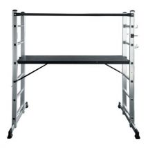 Artub - Échafaudage Roulant Multi, En Aluminium - 3 M Ht De Travail,