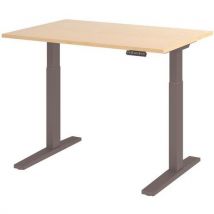 Hammerbacher - Bureau Électrique Série Xmka 120cm Érable/anthra,