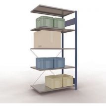 Schulte - Suivant Easy-fix Simple Face 2000x1000x600 Bleu Gris,