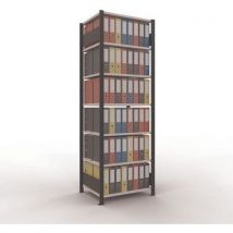 Schulte - Dpt 2 Faces 2300x750x600 - 7 Niv - Gris Clair/gris Clair,