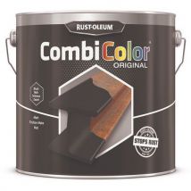 Rust-Oleum - Peinture Antirouille Combicolor 2.5l Noir Mat,