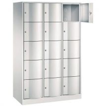 Vestiaire Multicase Gris Portes Grises 3 X 5 Cases,