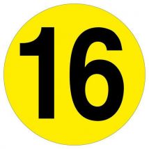Cercle Pour Marquage Au Sol Msg:16 Mdl:chiffre,