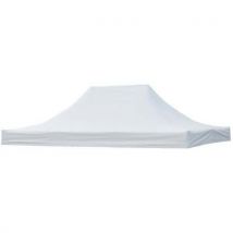Toit 300g/m² Pour Tente Parapluie De Réception Alu 3x4,5m,