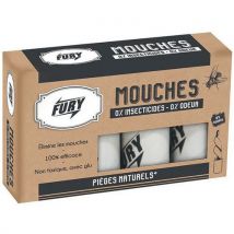 12 Pièces Ruban Attrape-mouches Écologiques À La Glu, - Fury