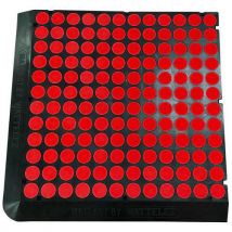 4 Stücke Matlast Brandkl. M1 - 55,5 X 55,5 Cm Noppen Rot 2 Mattenr.,