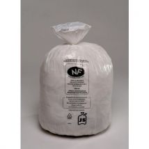 250 Stücke Recycelbarer Müllsack Für Lebensmittelabfälle,110 L, Weiß,