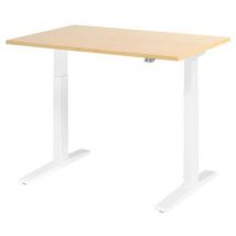 Hammerbacher - Bureau Électrique Xmka12 -120 X 80 Cm Erable,