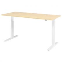 Hammerbacher - Bureau Électrique Xmka12 -180 X 80 Cm Erable,