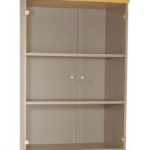 2 Stücke Glastür Bücherschrank, - Simmob
