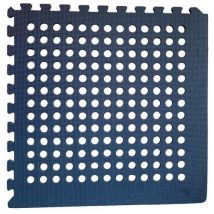 4 Pièces Tapis Caillebotis - 4 X Dalles Emboîtables 62x62 Cm,