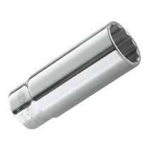 Facom - Douille En Pouce 1/4 Longue - 12 Pans - Capacité 1/4 À 3/8