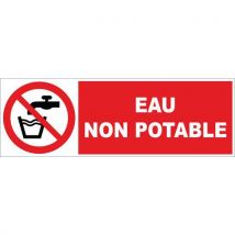 Novap - Panneau D'interdiction - Eau Non Potable - Rigide